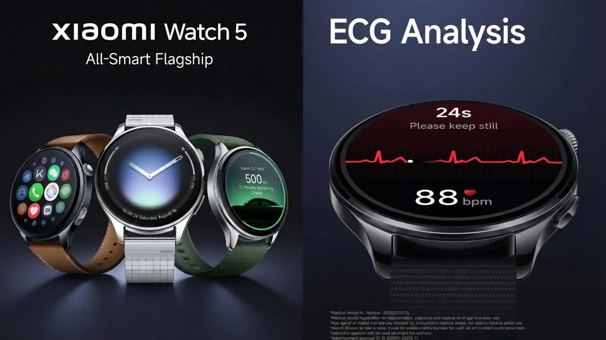 Χριστουγεννιάτικη αποκάλυψη από τη Xiaomi: Τα Watch 5 και Buds 6 ανεβάζουν τον πήχη της υγείας