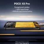 Γνωρίζουμε και επίσημα τις χωρητικότητες μπαταριών των Poco X8 Pro και X8 Pro Max