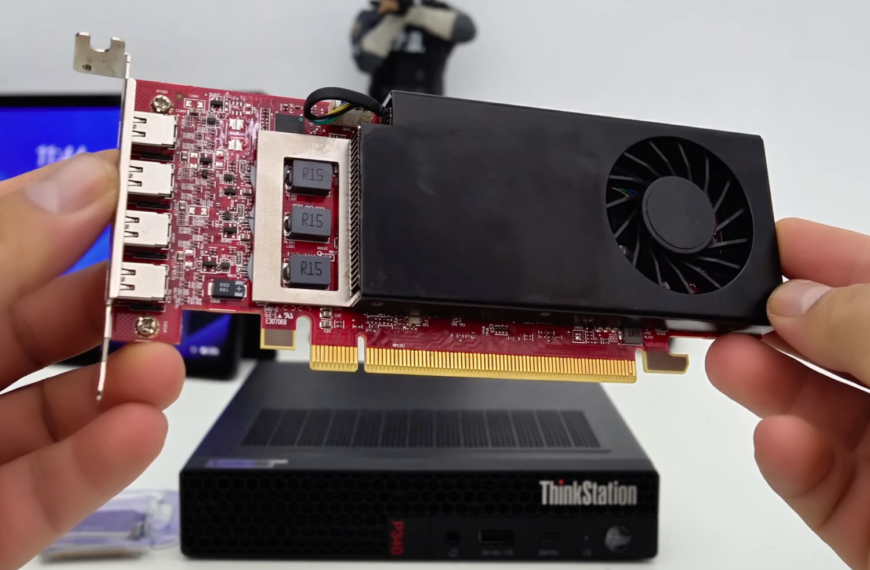 Με μια σπάνια GPU AMD, το Lenovo ThinkStation P340 Tiny τρέχει τα πάντα!