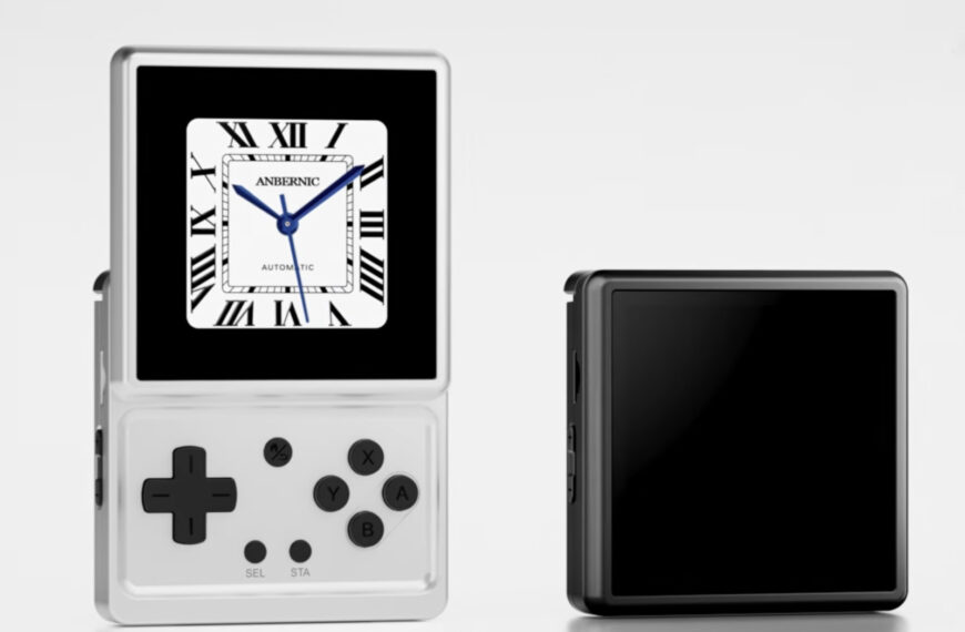 Anbernic RG Rotate: H νέα πρόταση στο retro gaming με σχεδιασμό που θυμίζει Motorola FlipOute