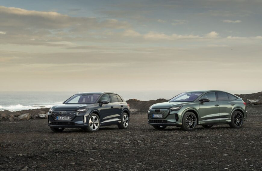 Αναβάθμιση για το νέο Audi Q4 e-tron: Περισσότερη ισχύς, μεγαλύτερη αυτονομία και ταχύτερη φόρτιση