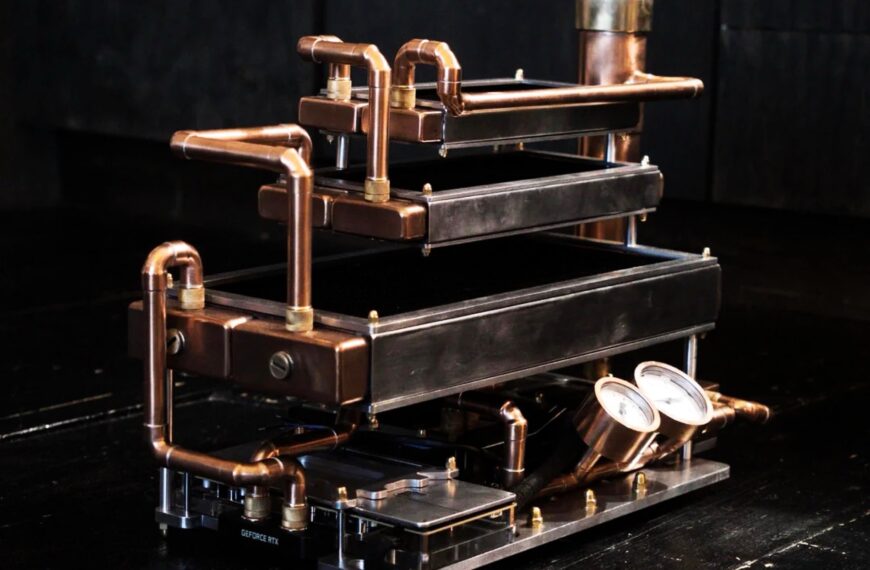 Ο gaming υπολογιστής τύπου Steampunk&hellip;