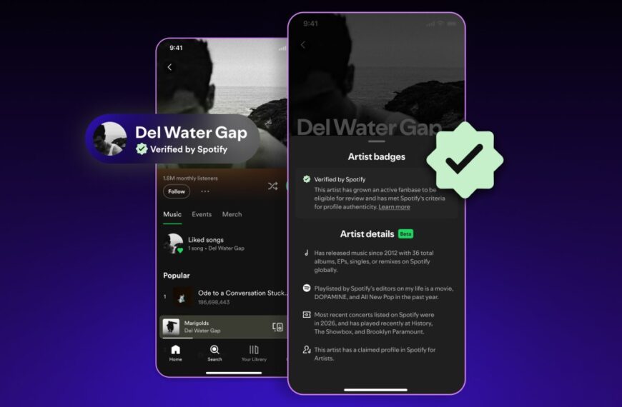 Spotify: Άρχισε η επαλήθευση καλλιτεχνών που δεν χρησιμοποιούν τεχνητή νοημοσύνη