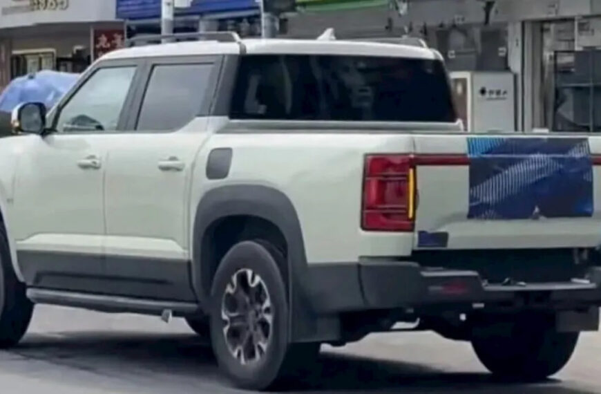Το pickup της BYD εντοπίστηκε στην Κίνα με διαφορετική εμφάνιση