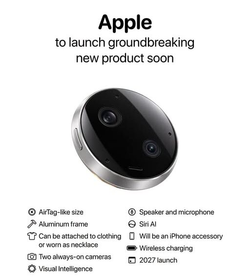 Ένα «Smart Pendant» στο μέγεθος AirTag&hellip;