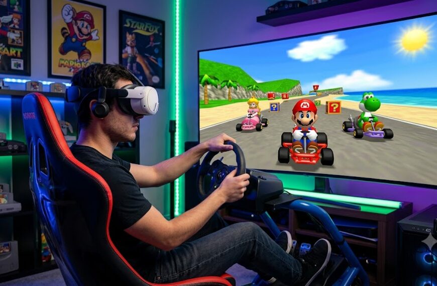 Mario Kart 64 σε VR: Η απόλυτη νοσταλγική εμπειρία που θα δοκιμάσει το στομάχι σου