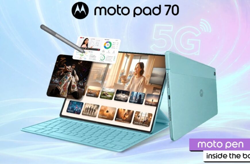 Moto Pad 70: Μεγάλη οθόνη 12,1″ και δυνατά χαρακτηριστικά, αλλά με Android 16