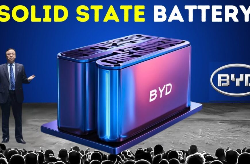 BYD: Φέρνει τις μπαταρίες στερεάς κατάστασης στα ηλεκτρικά αυτοκίνητα το 2027