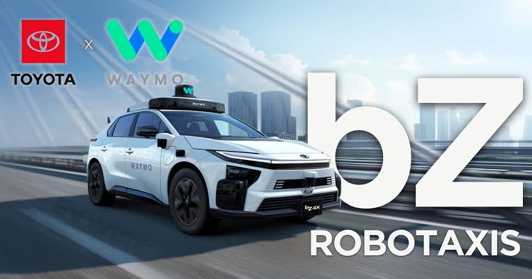 Toyota και Waymo ξεκίνησαν δοκιμές αυτόνομων ταξί bZ4X στην Ιαπωνία